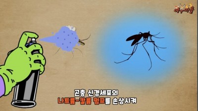 에프킬라가 모기를 죽이는 원리