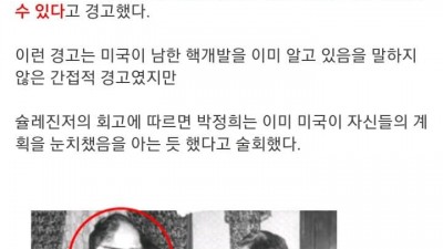 한국 핵개발과 핵포기