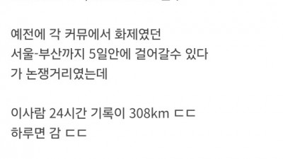 100km 마라톤 세계신기록