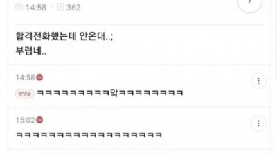 면접본 신입 개똑똑함