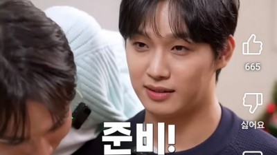 허벅지씨름은 절대안진다는 연예인