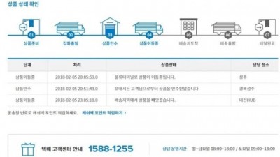 우리의 택배가 늦는 이유
