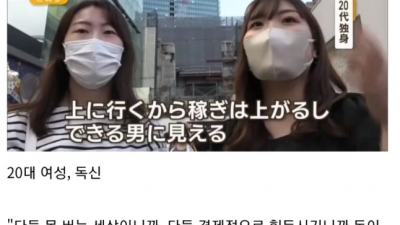 돈이 없는 건 용서가 된다는 일본 여성.jpg