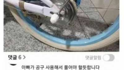 혼자하긴 어려울거야. 아버지께 부탁드리렴.
