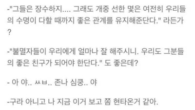 개의 입장에서 본 인간(feat.엘프)