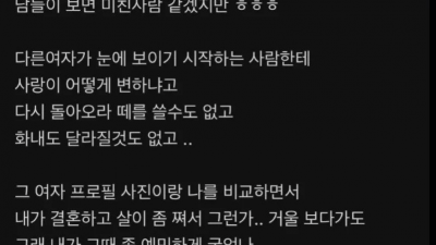 훌쩍훌쩍 남편이랑 이혼한다는 블라녀.txt