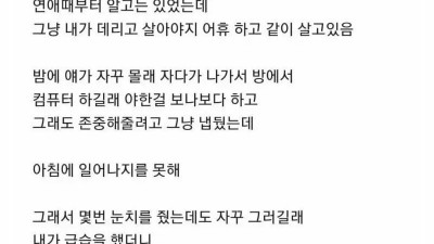 철없지만 건전한 남편