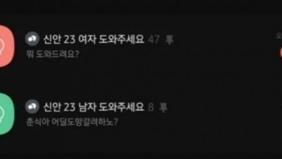 오픈채팅 남녀 온도차이