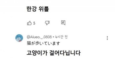 한강 노벨문학상 소식에 일본 댓글