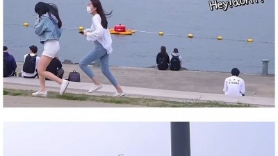 아무 여성에게 아줌마라고 불러보는 몰카