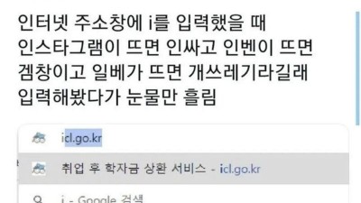 주소창에 i를 넣었을 때.twitter.jpg