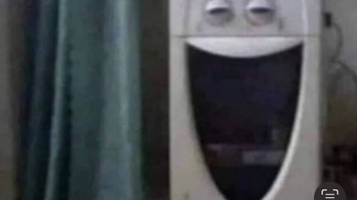 전자렌지 세우니까 되게 좋아하네 ㅋ