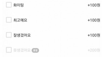 품절된 인기 상품