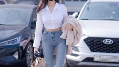 김이서 출근길 사복