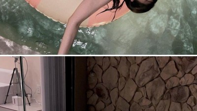 기뉴다 와이프.. BJ 향이 수영장 원피스 수영복 몸매 ㅗㅜㅑ