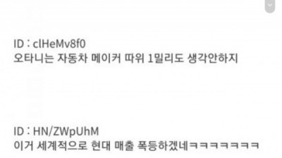 현대탄다고 욕먹는 오타니