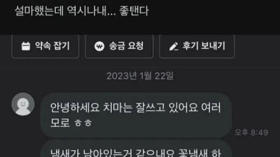 당근에서 치마 팔려고 하는데