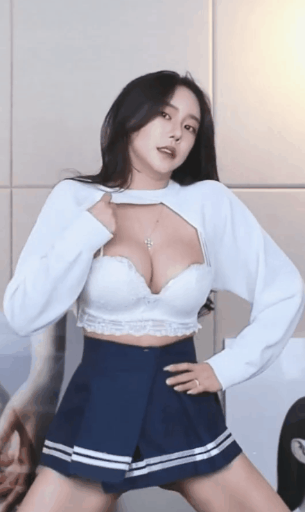 글램 다희 위아래 알가슴 꼭지 패드 노출