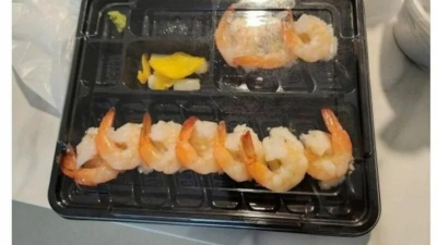 새우초밥 시켰는데 이거 맞나여