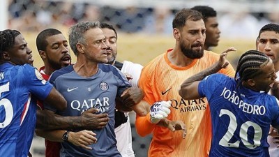 PSG, 클럽월드컵 결승 0-3 대패 감독의 추태로 매너까지 잃었다