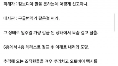 캄보디아 납치 사건에서 가장 욕쳐먹어야 되는 곳