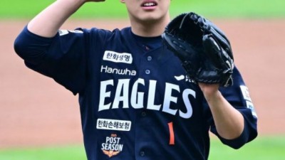 지면 탈락 경기도 아꼈는데 한화 최고 무기가 사라졌다 구속 8km 저하