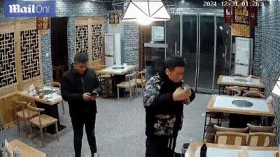 평온했던...식당