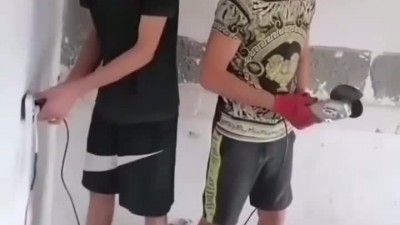 그라인더 선이 짧을때 꿀팁