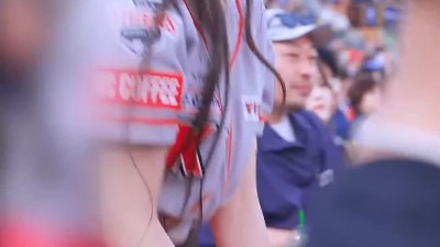 자동반응하는 삐끼삐끼 이주은(Lee Ju-Eun)치어리더