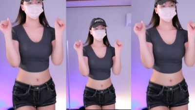 세림잉 출렁이는 회색크롭티