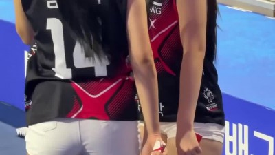 하지원 이호은 치어리더