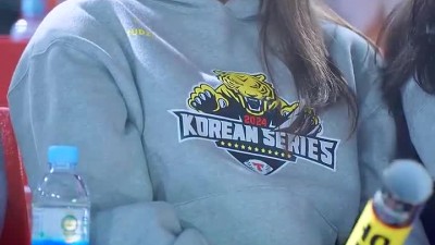 유세빈 치어리더 한국시리즈 삐끼삐끼