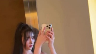 애순이 섹시한 청비키니 셀카