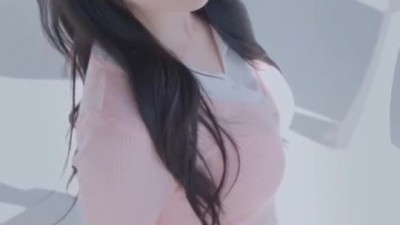 모델 희솔 화이트 핑크 데이트룩 레이스 브라 팬티