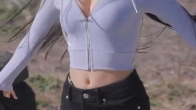 모델 표은지 슬로우 점프 가슴골 무브먼트