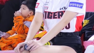 기아 타이거즈 우승확정 순간 멤버별 리액션 모음