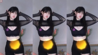 검정 브라렛 입고 제로투 조지는 BJ 짱다
