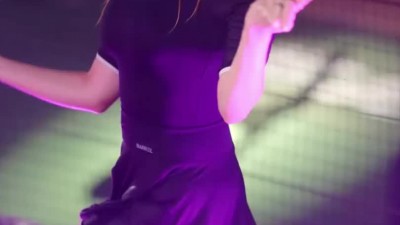 물에 젖은 조예린 치어리더 원피스 수영복 몸매