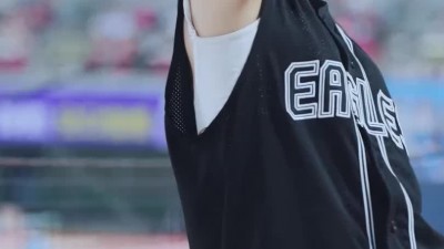 치어리더 박소영 헐렁한 민소매 틈 란제리 나시