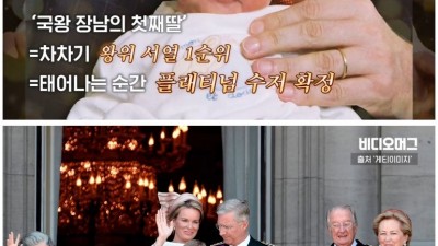  군사훈련 받는 벨기에 공주