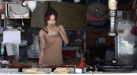 야쿠르트 아줌마 분식집 오픈