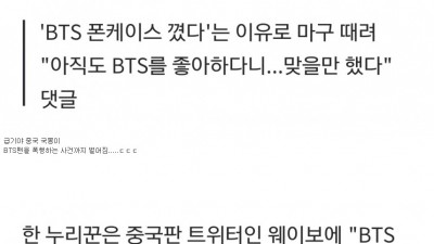  폭행 당한 BTS 팬
