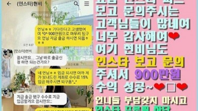  인스타 부업 사기 당하신 분
