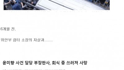  윤미향 근황