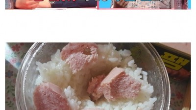  충격적인 스팸 섭취법
