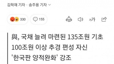  한국판 양적완화