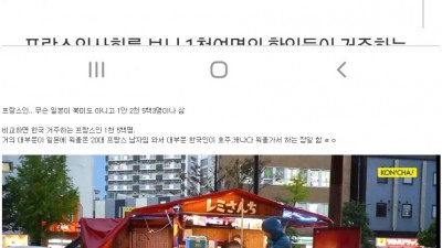  의외로 일본에 많은 외국인 국적