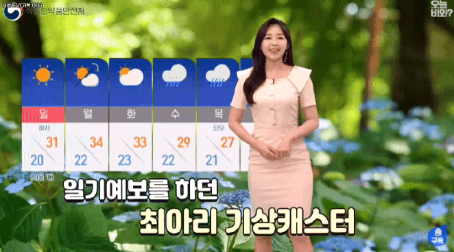  불편한 기상캐스터