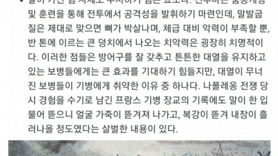  맹수에 필적하는 전투마의 포악함