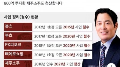  정용진이 말아먹은 사업들
